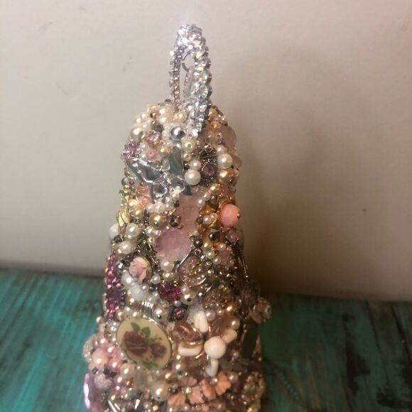 Vintage Jewelry Tree Handmade - Picture 5 of 16